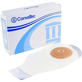 ActiveLive Convex One-Piece Ostomy System - Size 1" - Color: Transparent - Box of 5