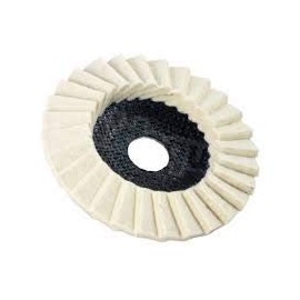 115mm Gloss Polishing Buffing Felt Flap Disc for Angle Grinders