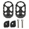 2pcs Front Foot Pegs CNC Aluminum Anodized Anti Slip Replacement