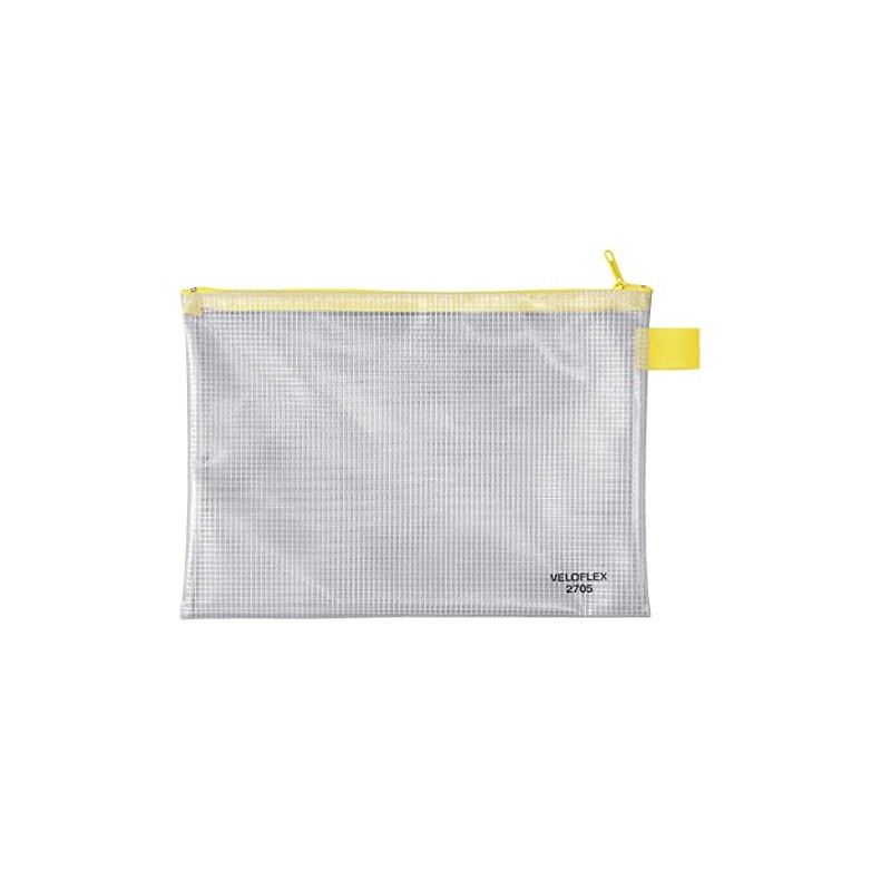 VELOFLEX A270500 Zip Pocket DIN A5, 2 Pieces, 250 x