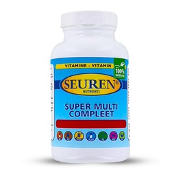 Seuren Nutrients Super Multi Compleet Multivitamins 240 Tablets Men & Women Gluten Free Lactose Free Sugar Free (100% Natural) High Dose Multivitamins