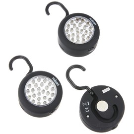 Rolson 90005 3 pc 24 LED Lamp with Hook and Magnet