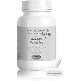 Sante Medi FenzaPro| Fen 444 mg | 90 ct | 99% Pure | 3rd Party Test
