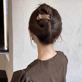 8 Pieces Small Matte Hair Claw Clips Hair Clips Fine Hair Clips Short Plastic Hair Claws Inner Teeth Hair Clips Ponytail Holder Hair Clips