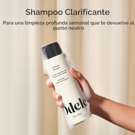 Odele Champú Clarificante Sin Sulfatos, Limpieza Profunda Semanal Que Elimina La Acumulación De Residuos Para Todo Tipo De Cabello Y Texturas, 384 Ml 