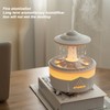 Water Drip Aromatherapy Diffuser 7 Color Light Mushroom Rain Humidifier