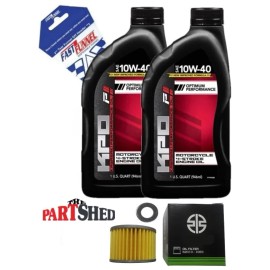 Kawasaki OEM Kawasaki KLX140 KLX140G KLX140F KLX140R RL RF Oil Change Kit Fits All Years