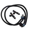 Unbranded 2x Fuel Injectors w/ Harness Fits Polaris Ranger 800