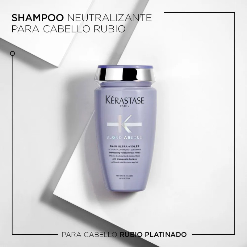 Shampoo Matizante Para Rubios Krastase Blond Absolu 250ml