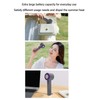Portable Handheld Turbo Fan USB Rechargeable 14000RPM 100 Speed Quiet