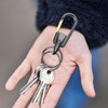 DecorDwell Car Keychain for Men, Heavy Duty Car Keychain, Keyring