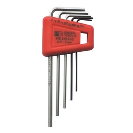 アストロプロダクツ PBピービー ホルダー付六角棒レンチセットパックナシ210H-2