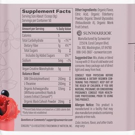Sunwarrior Creatine for Women Monohydrate Powder Micronized Pre Workout Recovery Supplement Support Muscle Building Strength Training Cognition | Vega