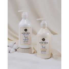 Shower Mate [샤워메이트] 산양유 바디로션 600mL 2종 (택1) [Shower Mate] Goat Milk Body Lotion 600mL 2 Variants (Choose 1)