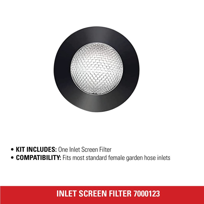 Simpson Cleaning 7000123 Inlet Screen Filter with Gasket for Gas