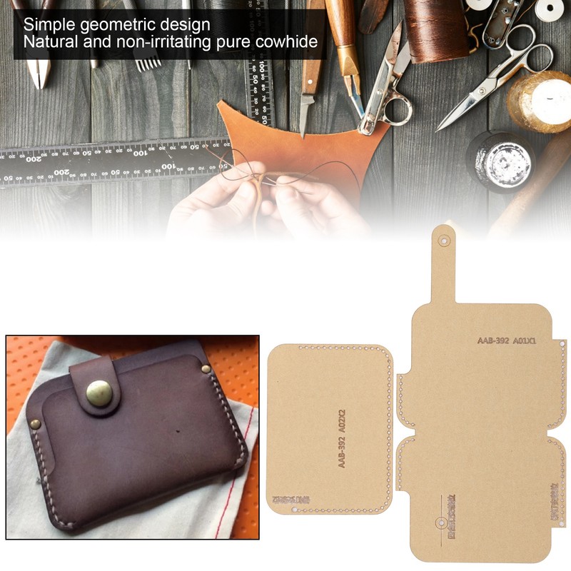 2Pcs Clear Acrylic Template Card Package Transparent HandMade Craft DIY