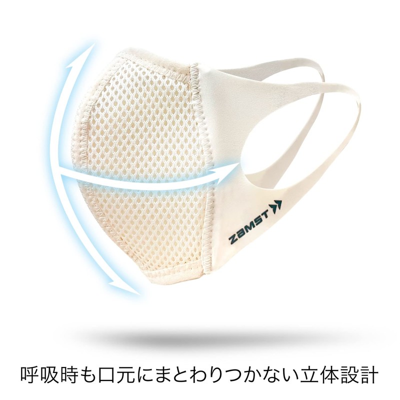 [ザムスト] マウスカバー 2枚入りセット スポーツマスク スポーツ用 ランニング 通気性 息がしやすい 花粉カット レディース