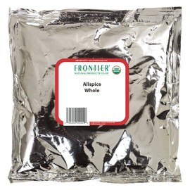 Frontier Co-op Organic Whole Allspice - Kosher | 16 Ounce (Pack of 1)