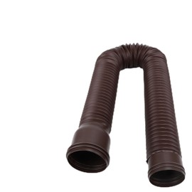 Rain Gutter Downpipe Extensions, Flexible, Drain Pipe Extension, Drain Pipe Extension, Gutter Connection, Rainwater Drain Extendable from 20 to 59 Inches for the