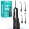 COSLUS C51 Irrigador Bucal de Viaje Portátil, Diseño compacto e