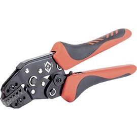 C.K Ratchet Crimping Pliers for Bootlace Ferrules 0.25-6mm², T3684, Multicolor
