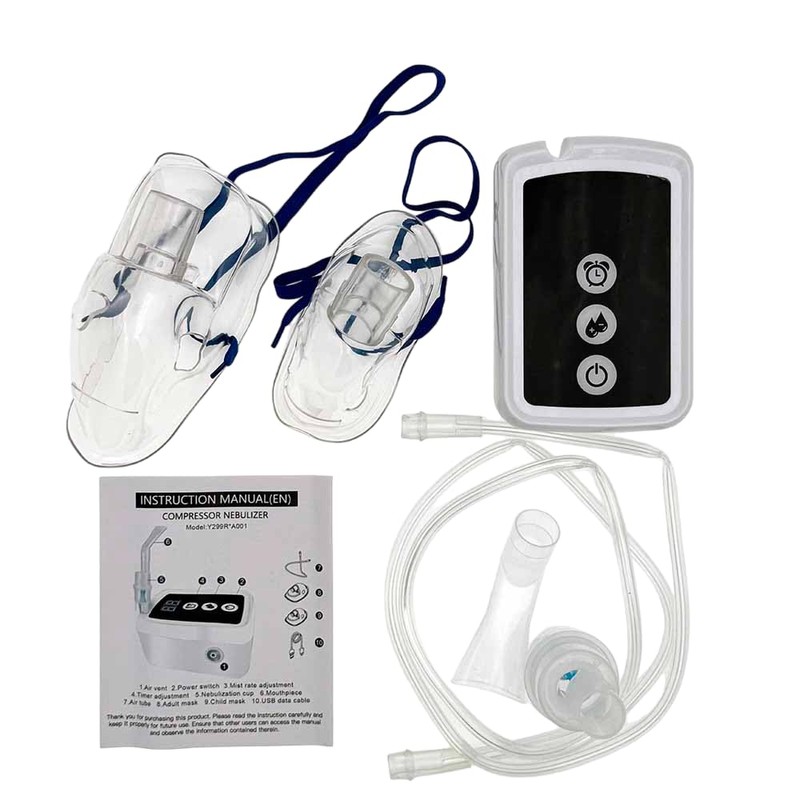 Portable Tabletop Compressor Nebuliser Nebulizer Machine for Adults and Kids