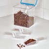 iDesign Large Plastic Scoop Measuring Cups – Set of 4,
