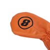 9pcs Golf Club Cover PU Leather Stylish Portable Golf Head