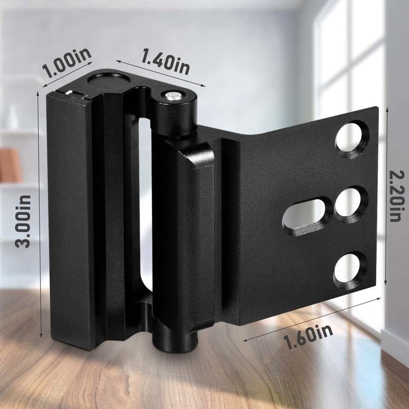Steinwhale 2Pack Home Security Door Reinforcement Lock, Childproof Safety Door