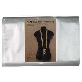 Pro Modular Dress Form Padding Regular Size Kit (20 Pieces) - Adjustable Body Form Set for Sewing and Mannequin - Adult Female Dress Making and Tailoring Accessories