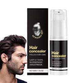 Hair Concealer,Hair Loss Concealer,Root Touch Up Hair Color,Water & Sweat Resistant Hair Loss Con-cealer,Easily Cover Loose Ha-ir,R-oot Cover Up,Ha-ir Root Touch Up,H-air Fibers for Men,Root Co-ver Up