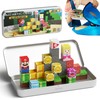 MEIQ MEIQ Mini Magnetic Building Blocks with Iron Box -