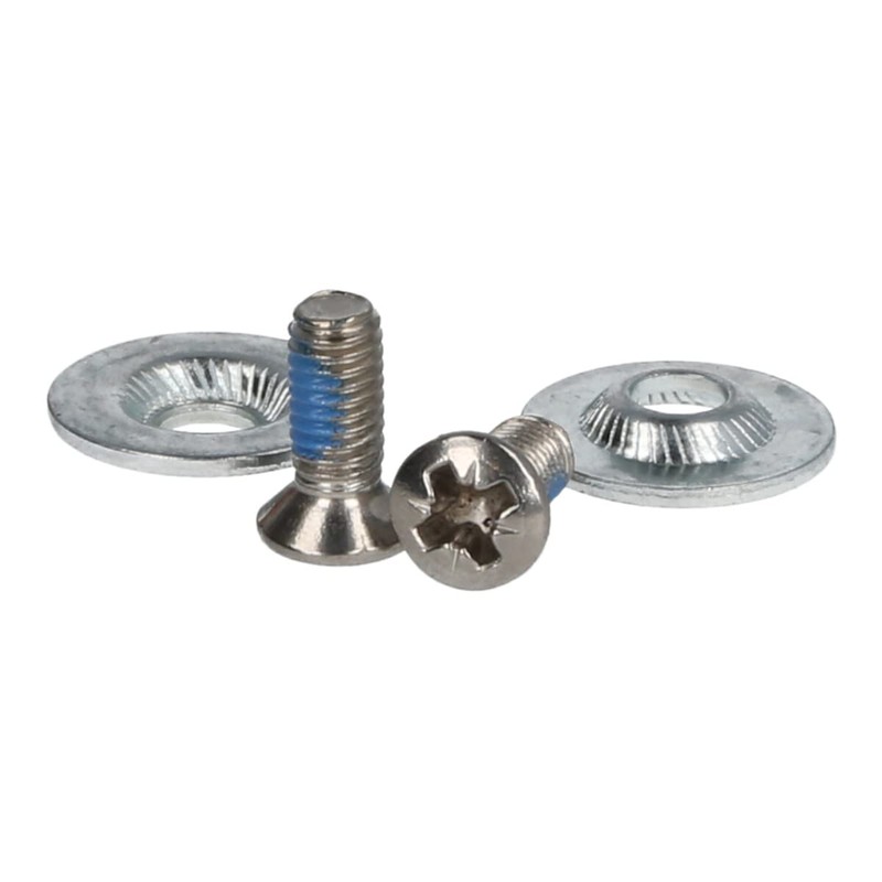 RiSki Screw Set 16 Pieces (8 Screws, 8 Washers) for