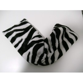Heat Pack Faux Fur Zebra Print Heat Pack (Lavender)