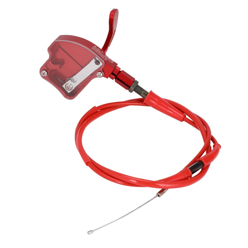 JFG RACING 7/8'' 22mm Thumb Throttle Cable Transparent Throttle Accelerator
