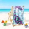 WERNNSAI Mermaid Kids Beach Towel for Girls - 30” x