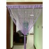 ZiDeTang Button Beaded Door Curtain Fringe Tassel Living Room Divider