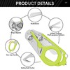 Emergency Shears with Strap Cutter and Glass Breaker Stainless Steel