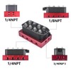 ZHSYMX Air Ride Controller Air Ride Manifold Bag Controller Solenoid