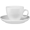 Seltmann Weiden VIP Weiss Uni Cappuccinotasse 0,22 l mit Untertasse