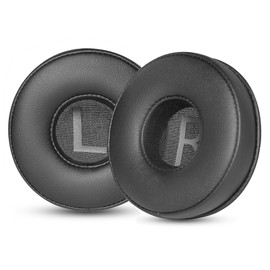 TaiZiChangQin WH-CH510 Earpads Replacement Compatible with Sony WH-CH500 / CH510 / CH520 / DR-BTN200 BTN200 / MDR-ZX100 / ZX110 / ZX110NC Headphones Ear Pads Cushions Protein Leather Black