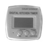 Kitchenware Digital Kitchen Timer, Metal, White, One Size