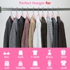 DEDU Suit Hangers for Men 20 Pack, Sweater Hangers No