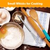 2 PCS Mini Whisk, Small Whisks for Cooking, Stainless Steel