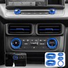 SENSHINE Knob Cover for Ford Maverick Accessories 2022 2023 2024