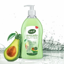 Dalan Avocado Butter Liquid Soap 13.5fl oz. (Pack of 3, 6 or 12) - 12-Pack