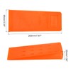 sourcing map 2Pcs Felling Wedges Tree Cutting 8" Plastic Chainsaw