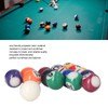 Mini Pool Ball, Complete 16 Balls Set with Cue Ball,