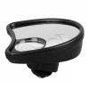 Unbranded Black Inner Fairing Mount Rearview Mirror For Harley Electra