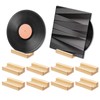 twinklemon 8PCS Vinyl Record Shelf Wall Mount Album Record Holder